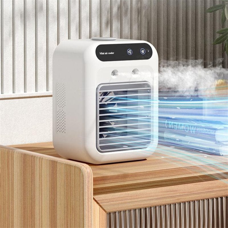 Mini Portable Air Cooler – USB Rechargeable Fan for Room & Car