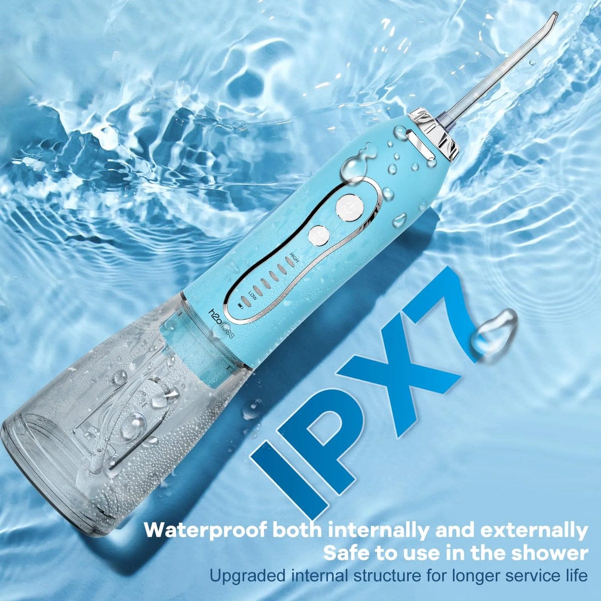 Professional Cordless Water Flosser – Dental Oral Irrigator