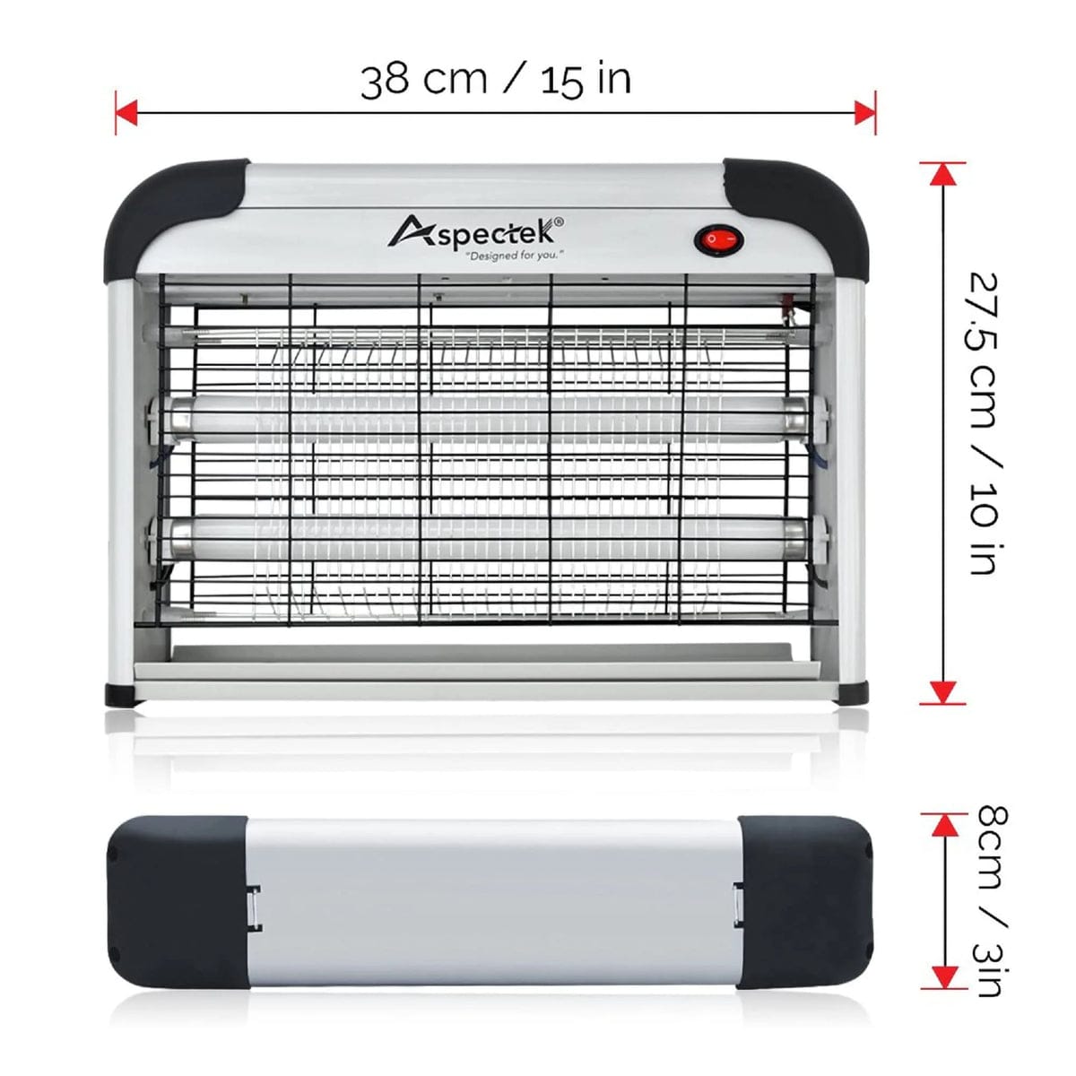 ASPECTEK Powerful 20W Electronic Insect Killer-Indoor Used
