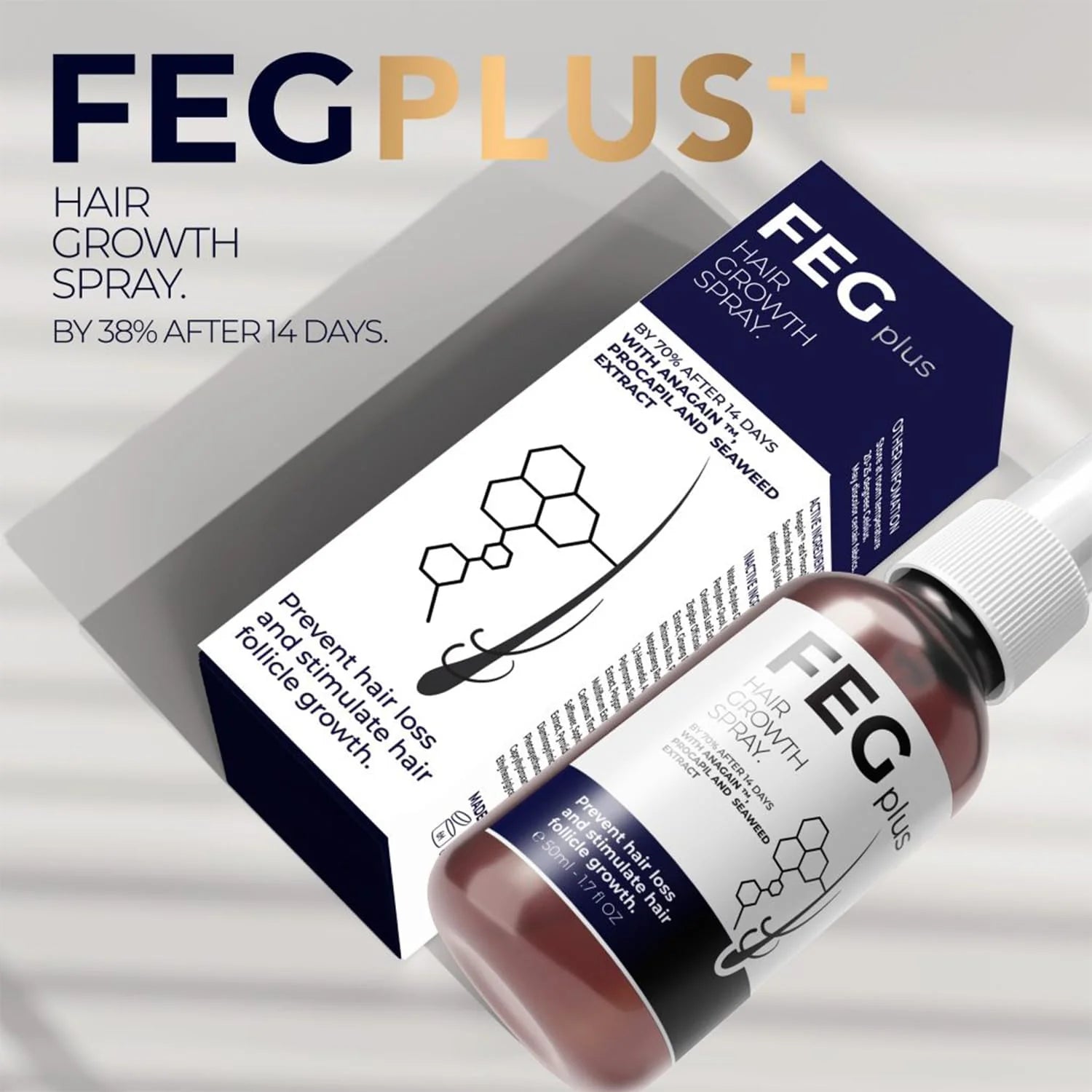 FEG Plus Hair Growth Spray - Treviacart