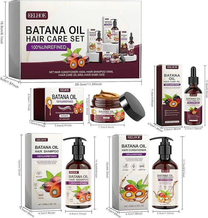 EELHOE - Batana Oil Hair Care Set - Treviacart