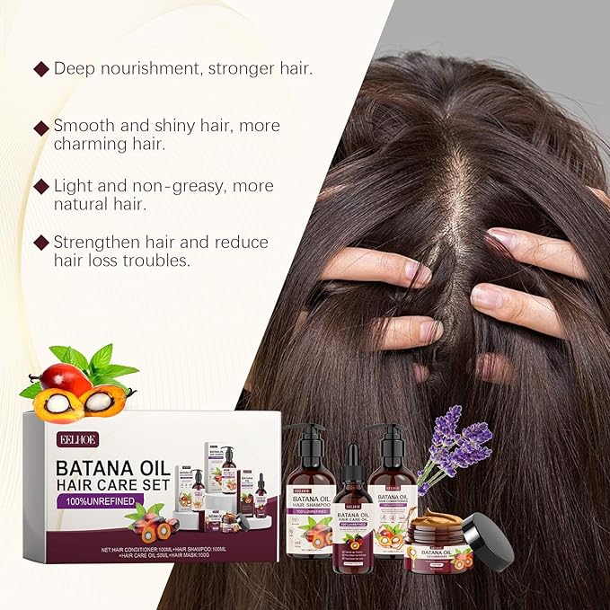 EELHOE - Batana Oil Hair Care Set - Treviacart