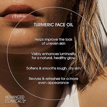 Advanced Clinicals - Turmeric Oil Clearing & Brightening Renewal Oil - Treviacart