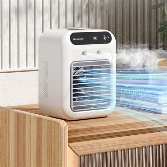 Mini Portable Air Cooler – USB Rechargeable Fan for Room & Car