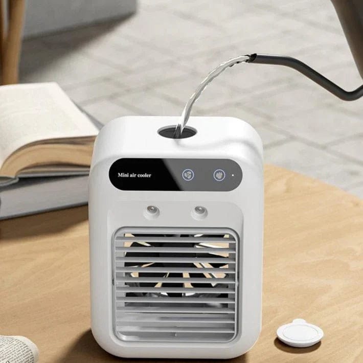 Mini Portable Air Cooler – USB Rechargeable Fan for Room & Car