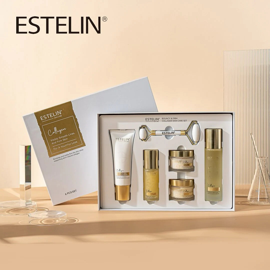 Estelin - Bouncy & Firm Collagen Skin Care Set - Treviacart