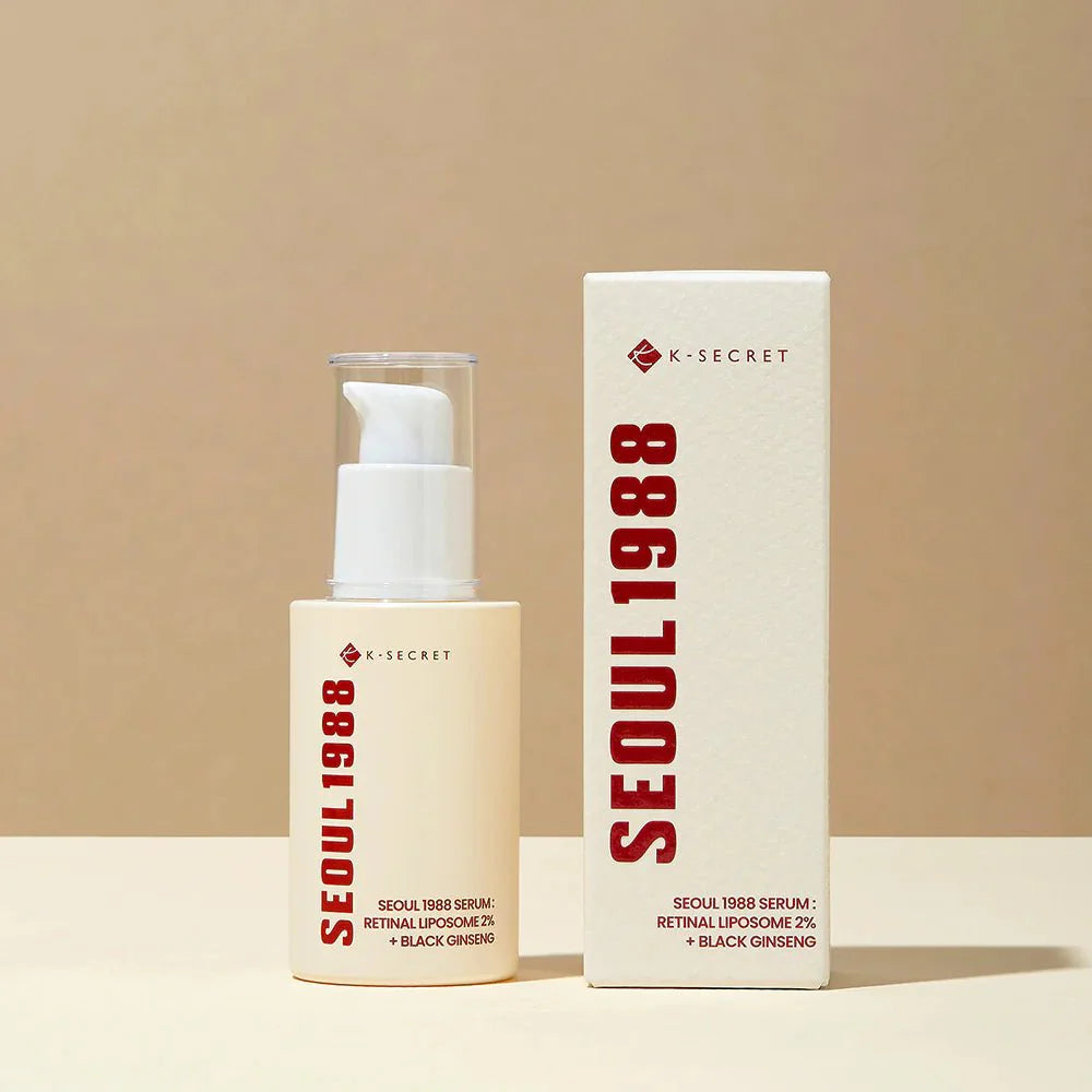 K‑SECRET - SEOUL 1988 Serum: Retinal Liposome 2% + Black Ginseng - Treviacart