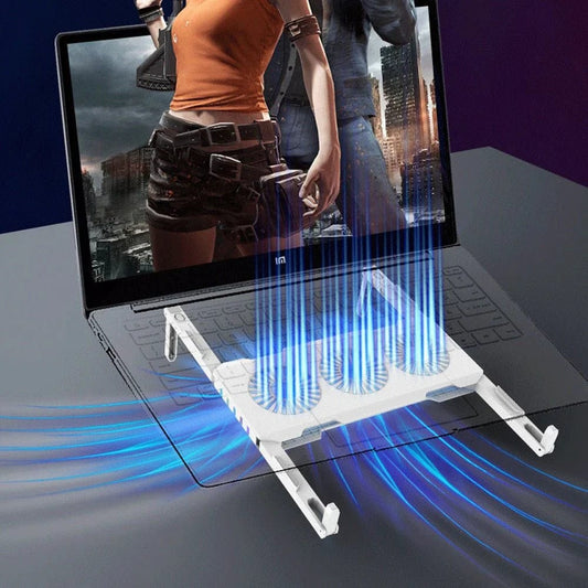Laptop Cooling Pad USB Powered Triple Fan for 17" Notebook & PC