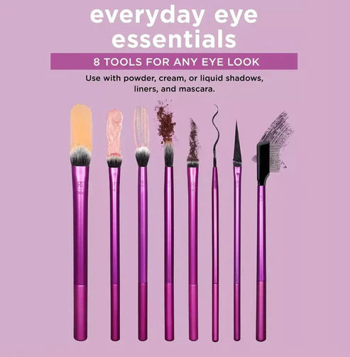 Real Techniques - 8 Everyday Eye Essentials - Treviacart