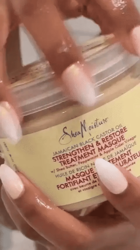 SheaMoisture - Jamaican Black Castor Oil Strengthen & Restore Treatment Masque - Treviacart