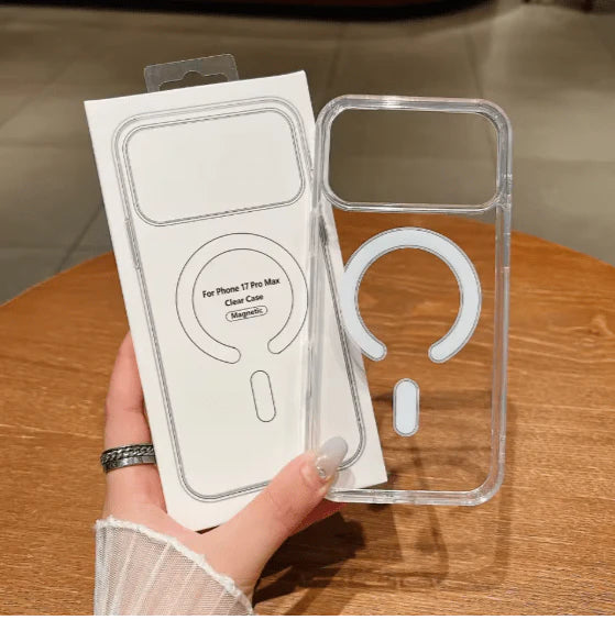 Transparent MagSafe Case for iPhone - Treviacart