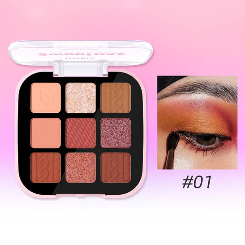 Ushas - Sweetday 9 Colors Eyeshadow - Treviacart