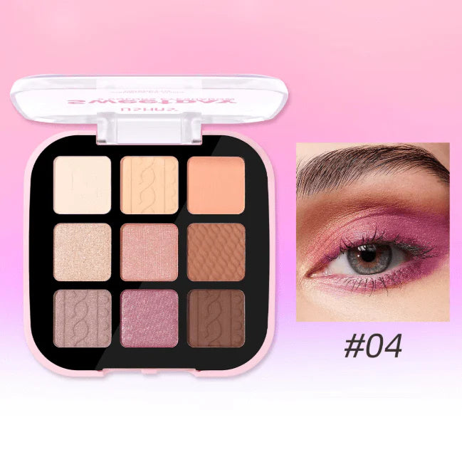 Ushas - Sweetday 9 Colors Eyeshadow - Treviacart